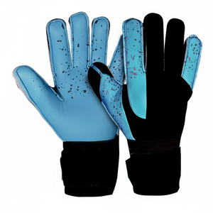 2025 gants de gardien de but de football en cuir personnalisés fabriqués au Pakistan les plus populaires pour la scène de shopping - Product Image 1