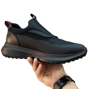 Zapatos para hombre - Zapatillas deportivas de suela gruesa para primavera, nuevo estilo, informales para correr, ligeras, transpirables, con suela suave, estilo walking. - Product Image 4