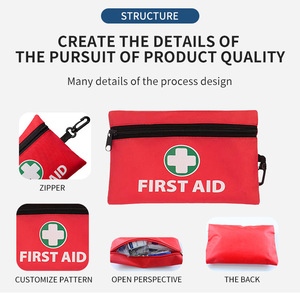 Botiquín de primeros auxilios para emergencias médicas Estuche de supervivencia con equipo para trabajo doméstico básico o necesidades de primeros auxilios al aire libre - Product Image 4