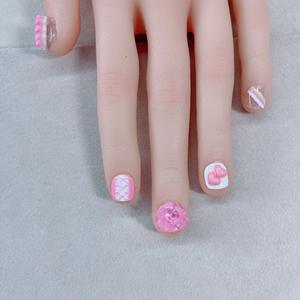 Ongles press-on détachables pour enfants, style français, mignons, dessin animé, <span class=keywords><strong>My</strong></span> <span class=keywords><strong>Little</strong></span> <span class=keywords><strong>Pony</strong></span>, <span class=keywords><strong>licorne</strong></span>, faits à la main - Product Image 2