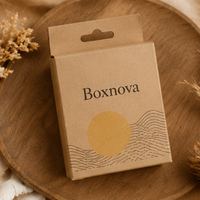 Boîte pliante en papier kraft écologique personnalisée avec fente Euro et logo gaufré, emballage de présentation pour chaussettes et sous-vêtements