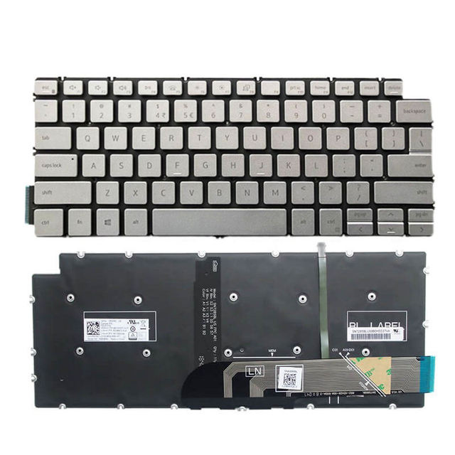 US Layout Laptop Keyboard Laptop Replacement Keyboard for DELL 3340 3350 7480 7490 5480 5490 5491 With Backlight Laptop Keyboard