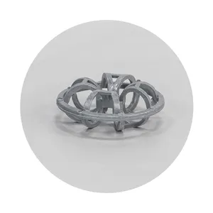 Mass Transfer Random Packing PP Tellerette Rosette Ring Tower Packing Plastic Teller Rosette Ring