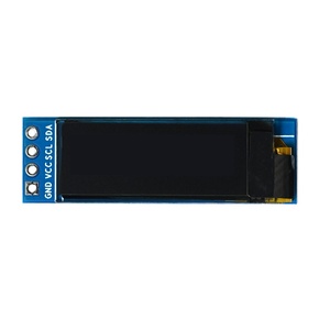 โมดูลจอแสดงผล OLED ขาวดำขนาด 0.91 นิ้ว 128×32 SSD1306 อินเทอร์เฟซ I2C แผงหน้าจอ OLED ขนาดเล็ก - Product Image 6