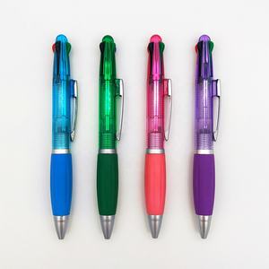 Bolígrafo <span class=keywords><strong>4</strong></span> en 1 de <span class=keywords><strong>4</strong></span> colores, bolígrafo multicolor con logotipo promocional, bolígrafo 4C con clip metálico - Product Image 6