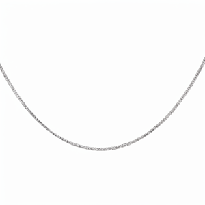 Luxury Adjustable Smooth White Pt950 Fine <b>Rope</b> <b>Chain</b> Necklace Unisex Premium Long Lasting Platinum Jewelry - Product Image 3