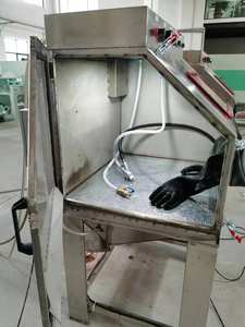 Machine de sablage humide HG Machinery, cabine de sablage humide manuelle sans poussière, vapeur d'eau - Product Image 3