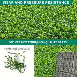 Césped <span class=keywords><strong>Artificial</strong></span> Denso de 35 mm, Ecológico, Personalizado, Negro, Duradero, de PP, para Gimnasio, Área de Entrenamiento Personal, Estudio - Product Image 5