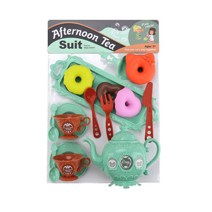 Semblant jouer enfants cuisine ensemble de thé après-midi thé jouets avec moment heureux - Product Image 4