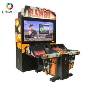 Simulador de tiro com arma alienígena para adultos, 2 jogadores, máquina de jogos arcade, vibração operada por moedas, jogo de tiro