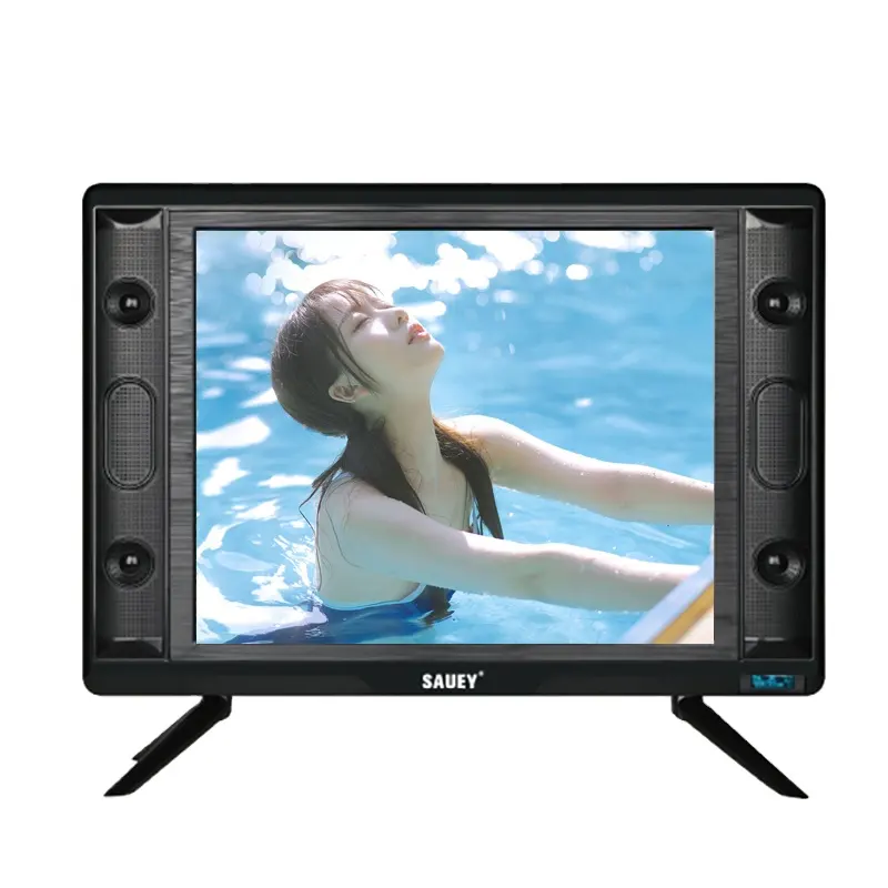 Fabriek 15 16 17 18 21 Lcd Solar Tv Dc 12V Hd Television19 Inch Voor India Afrika Oeganda Vietnam kenia Turkije