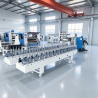 Machine de laminage à chaud QILI PUR pour profilés WPC avec moteur à roulement, puissance 20 kW, largeur de film 350 mm, épaisseur 90 mm, facile à utiliser