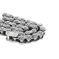 Chaîne à rouleaux en acier industriel épaissi de norme nationale, 3 points, pas multiple, 06B4 08B5 10A6 12A1 16A20A24A32A, Chine