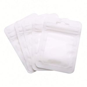 Custom Printed <b>Clear</b> Foil Resealable Three Side Seal Matte Pink Aluminum Garbage Bag for <b>Jelly</b> Waterproof - Product Image 6