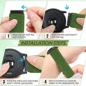 Correa de reloj de 22 mm para <span class=keywords><strong>Amazfit</strong></span> <span class=keywords><strong>T</strong></span>-<span class=keywords><strong>Rex</strong></span> 3 <span class=keywords><strong>Pro</strong></span> 48mm/Balance 2/Balance/Bip 6/Bip 5/Cheetah/Cheetah <span class=keywords><strong>Pro</strong></span>/GTR 4/GTR 3 <span class=keywords><strong>Pro</strong></span>/GTR 3/GTR 2 - Product Image 4