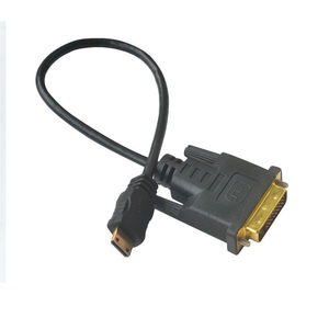 Câble adaptateur Mini HDMI vers DVI 24+1 mâle 0,3 m pour connexion HDMI d'ordinateur portable - Product Image 5