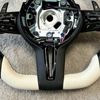 Volant en cuir pour BMW F01 F10 F20 F22 F30 F31 F32 M2 F87 M3 F80 M4 E60 F90 X5 E90