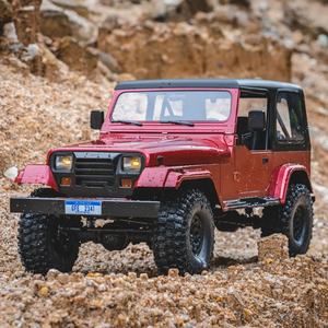 Coche RC FMS ROCHOBBY, Escala 1/10, Mashigan Rock Crawler 4WD, Modelo de Juguete Todoterreno Resistente al Agua con Puerta Rígida para Niños - Product Image 2