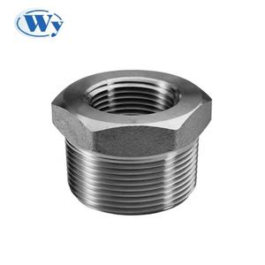 Redutor de Aço Inoxidável de Alta Pressão, Bucha Hexagonal NPT, Adaptador de Tubo com Superfície Lisa para Sistemas de Água e Gás - Product Image 5