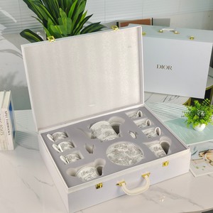 Ensemble de vaisselle d'emballage de luxe de 58 pièces pour boîte-cadeau de trois couleurs Jungle Series - Product Image 5