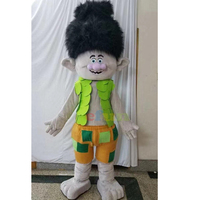 Efun quantité minimale de commande-Costume de mascotte de film de dessin animé personnalisé 1 pièce-Costume de clowns de coquelicot-Personnage d'activité de fête d'Halloween à vendre