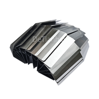 Plaque d'acier Machine Bouclier de protection Armure en acier Soufflet Couverture Protection Soufflet couverture