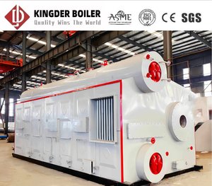Chaudière à vapeur au gaz SZS écoénergétique 35 tonnes/h 1,25 MPa, <span class=keywords><strong>entretien</strong></span> facile avec porte anti-explosion pour usine de traitement des déchets - Product Image 4