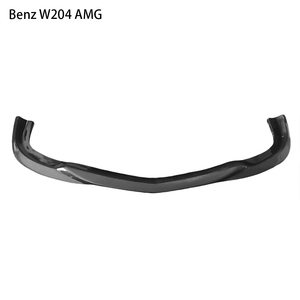ลิ้นหน้าคาร์บอนไฟเบอร์ทรง AMG สำหรับรถเบนซ์ C-Class W204 C204 ปี 2007-2014 - Product Image 4