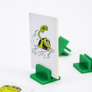 Soporte de papel de plástico portátil para juegos de mesa y juegos de cartas componente de juego de mesa soporte de tablero de carrom - Product Image 5