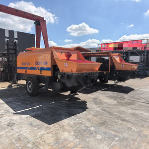 Brand New <b>Concrete</b> Line Pump 30-60cbm/hr diesel <b>Concrete</b> Trailer Pump Mobile Mixing <b>Concrete</b> Pumping <b>Machine</b> with Pipeline - Product Image 6