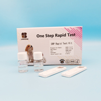 Kit de test rapide quantitatif de protéine C-réactive (PCR) canine, marqueur d'inflammation pour chien, réactif de diagnostic vétérinaire GMP, 10 minutes, sérum