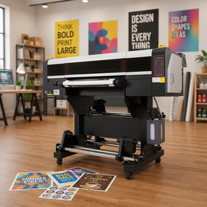 Impresora UV DTF de 60 cm, Rápida, Último Modelo, Impresora de Etiquetas a Color en Rollo A1, 3 Cabezales I1600, Impresión de Dibujos Animados al por Mayor, El Rey León - Product Image 1