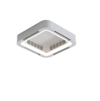 Lampu kipas plafon akrilik Tanpa Pisau, lampu kipas plafon Modern dengan LED & cerdas kendali jarak jauh, pabrik baru untuk rumah kantor & Ruang Tamu