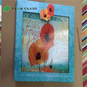 เขียงหั่นกระจกนิรภัยสำหรับหั่นผักและผลไม้หลากสี - Product Image 3