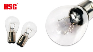 Xe bóng đèn S25 12V đơn Filament đôi Filament 21/5W rõ ràng hổ phách ánh sáng đèn tự động <span class=keywords><strong>Halogen</strong></span> bóng đèn - Product Image 6