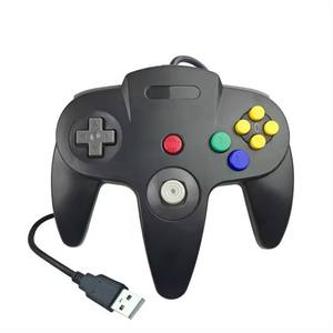 Manette de jeu filaire colorée pour console <span class=keywords><strong>Nintendo</strong></span> <span class=keywords><strong>64</strong></span>, contrôle de jeu filaire USB pour contrôleur N64 - Product Image 3