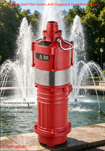 Petite <span class=keywords><strong>pompe</strong></span> submersible électrique multi-étages 3m³/<span class=keywords><strong>h</strong></span> 35m de hauteur de refoulement Q3 pour l'eau propre, idéale pour la circulation d'eau dans les jardins, les paysages et les fontaines - Product Image 2