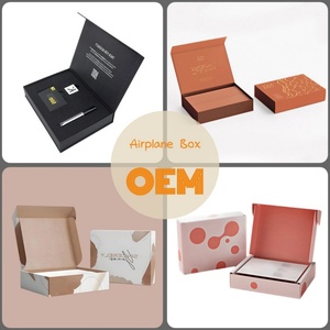 กล่องบรรจุภัณฑ์ของเล่นทางเพศแบบกระดาษสีขาวทรงกระบอก กล่องกระดาษชา กล่องของขวัญรูปเครื่องบินสำหรับเครื่องสำอาง - Product Image 2