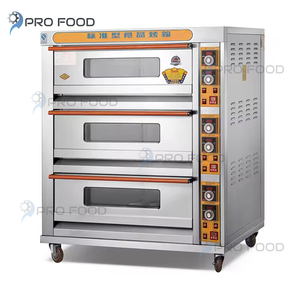 Horno a Precio Competitivo para Hornear Pan con Horno de Pizza a Gas Comercial, Equipo de Panadería - Product Image 1