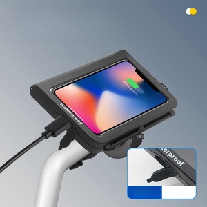 Soporte Impermeable para Teléfono de Motocicleta, Giratorio 360°, Funda Protectora con Pantalla Táctil para Bicicletas Eléctricas y Bicicletas - Product Image 4