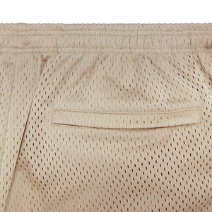 Venta al por mayor en blanco pantalones cortos de malla de alta calidad personalizado 5 pulgadas Entrepierna con bolsillos con cremallera poliéster hombres pantalones cortos de malla personalizado Unisex - Product Image 5