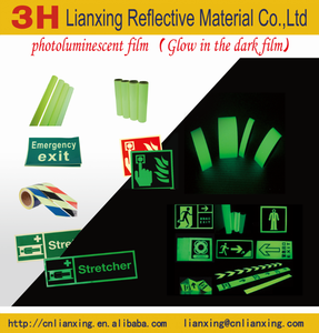 Cinta autoadhesiva prismática, 6-8 horas, papel fotoluminiscente que brilla en la oscuridad, película luminosa que brilla en la oscuridad, vinilo - Product Image 5