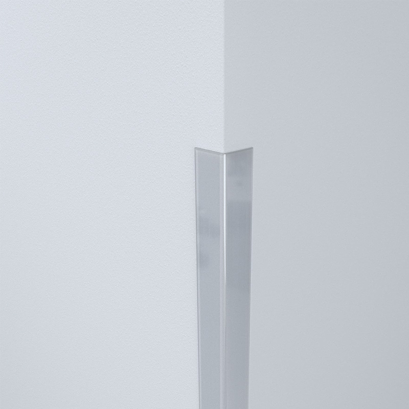 Акриловый клей для защиты углов, перфорированная прозрачная акриловая защитная лента для края стен с клеем