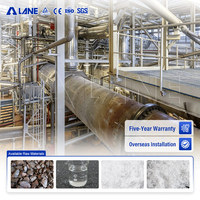 Usine de traitement d'engrais au sulfate de manganèse LANE EPC : Concasseur, Réacteur, Cristalliseur, Centrifugeuse, Sécheur, Granulateur