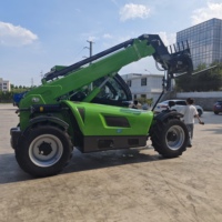 Chariot élévateur tout-terrain 4 tonnes, chariot élévateur 4x4, transpalette télescopique, transpalette télescopique à vendre