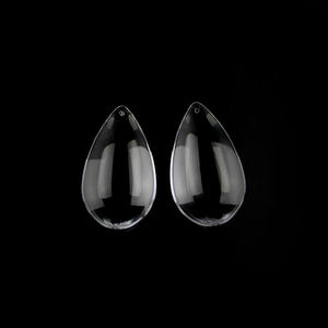 Trasparente liscio appeso goccia d'acqua lampada a sospensione in cristallo prisma lampadario parte goccia <span class=keywords><strong>di</strong></span> <span class=keywords><strong>vetro</strong></span> per la decorazione domestica <span class=keywords><strong>di</strong></span> nozze - Product Image 6