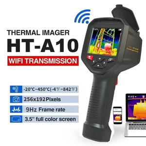 กล้องถ่ายภาพความร้อนอินฟราเรดแบบมือถือ HT-A10 256 192 สำหรับซ่อมแซมและตรวจสอบระบบทำความร้อนใต้พื้น - Product Image 2