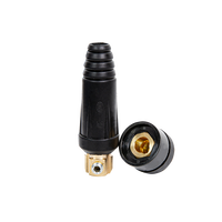 Euro-Typ 50-70mm² Schweißkabelverbinder Stecker Buchse Schnellkabelanschluss für TIG-Brenner Schweißpistolen-Teile