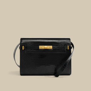 Nuova Borsa a Tracolla Manhattan di Alta Qualità in Vera Pelle con Texture Coccodrillo, Borsa a Spalla Singola - Product Image 2