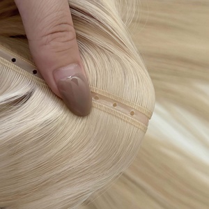 ต่อผมรัสเซียคุณภาพดีที่สุดปี 2025 ผมแท้แบบเวอร์จิ้น Genius Weft สำหรับร้านเสริมสวย - Product Image 2